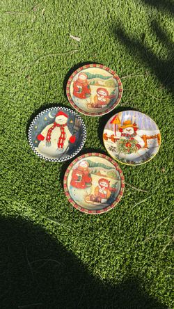 Christmas Plates