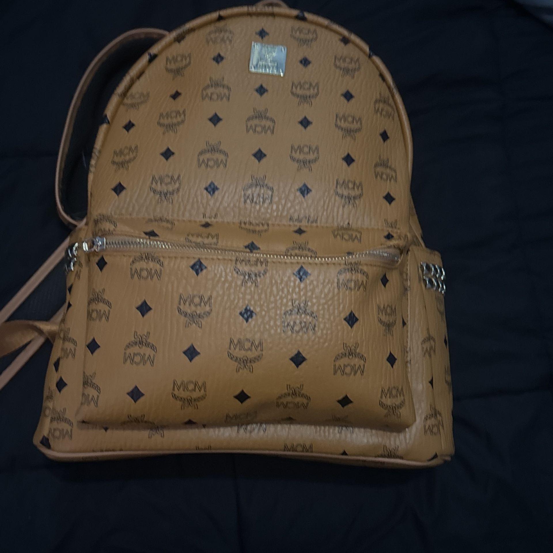 MCM Backpack side studs