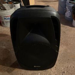 Irocker 12” Speaker Blue Booth