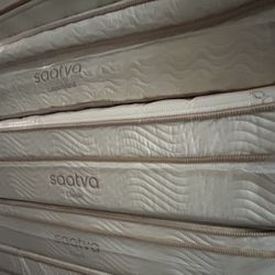 Luxury Saatva & Tempur-Pedic Mattresses – 50-80% Off!     •    Brand New, Minor Blemishes (Nothing That Affects Comfort)     •    King, Queen, Full, T