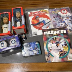 Collection Of Ichiro Memorabilia 