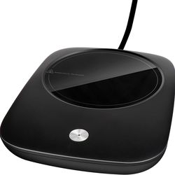 Misby Mug Warmer for Desk Use, Auto Shut Off, Gravity-Induction Warmer for Coffee Lovers - Christmas/Birthday Gift (Deep Black)  Coffee Warmer 2 Tempe