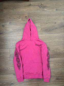 Pink Chrome Hearts Hoodie