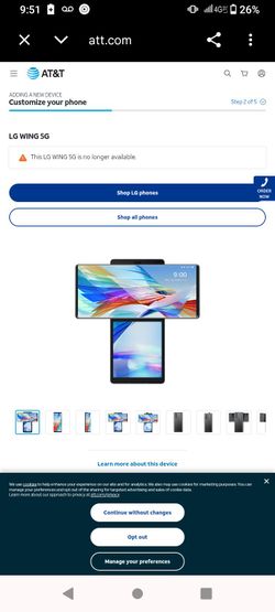 The LG WING™ 5G.