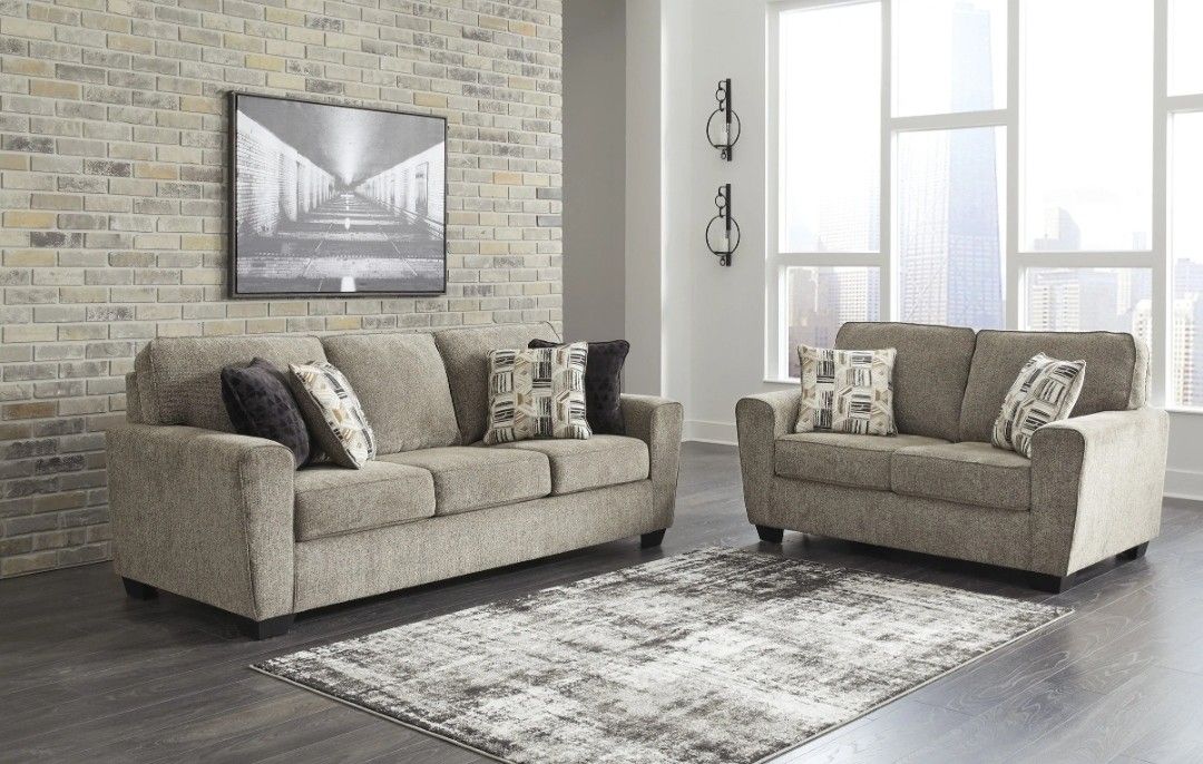 McCluer Mocha Living Room Set