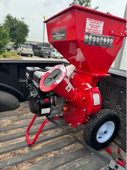 New wood chipper
