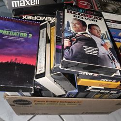 FREE 20 VHS titles, Many Major Hits