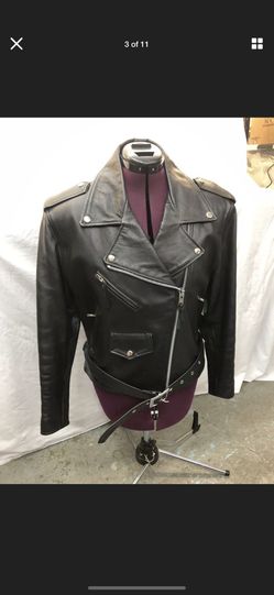 Wilson motorcycle jacket ladies black small