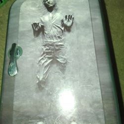 Star Wars Han Solo 4 Can Mini Fridge Collectible 