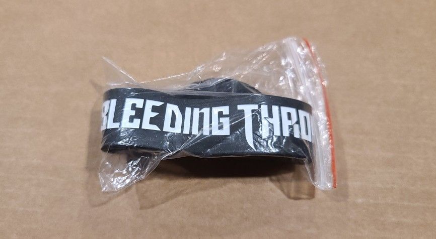 Bleeding Through Wristband 