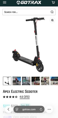 Electric scooter fast trak