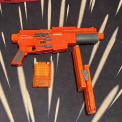 Star Wars Rouge One, Jyn Erso Glow Nerf With Back Caring Case 