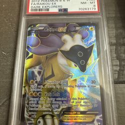 2012 Raikou EX PSA 8