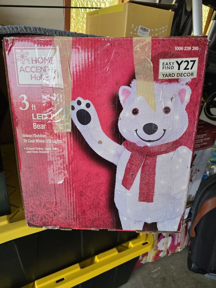 Christmas Polar Bear