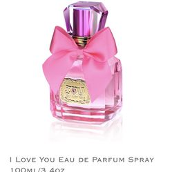 I Love You By JEAN MARC MARIS FULL BOTTLE IN 3.4 Oz