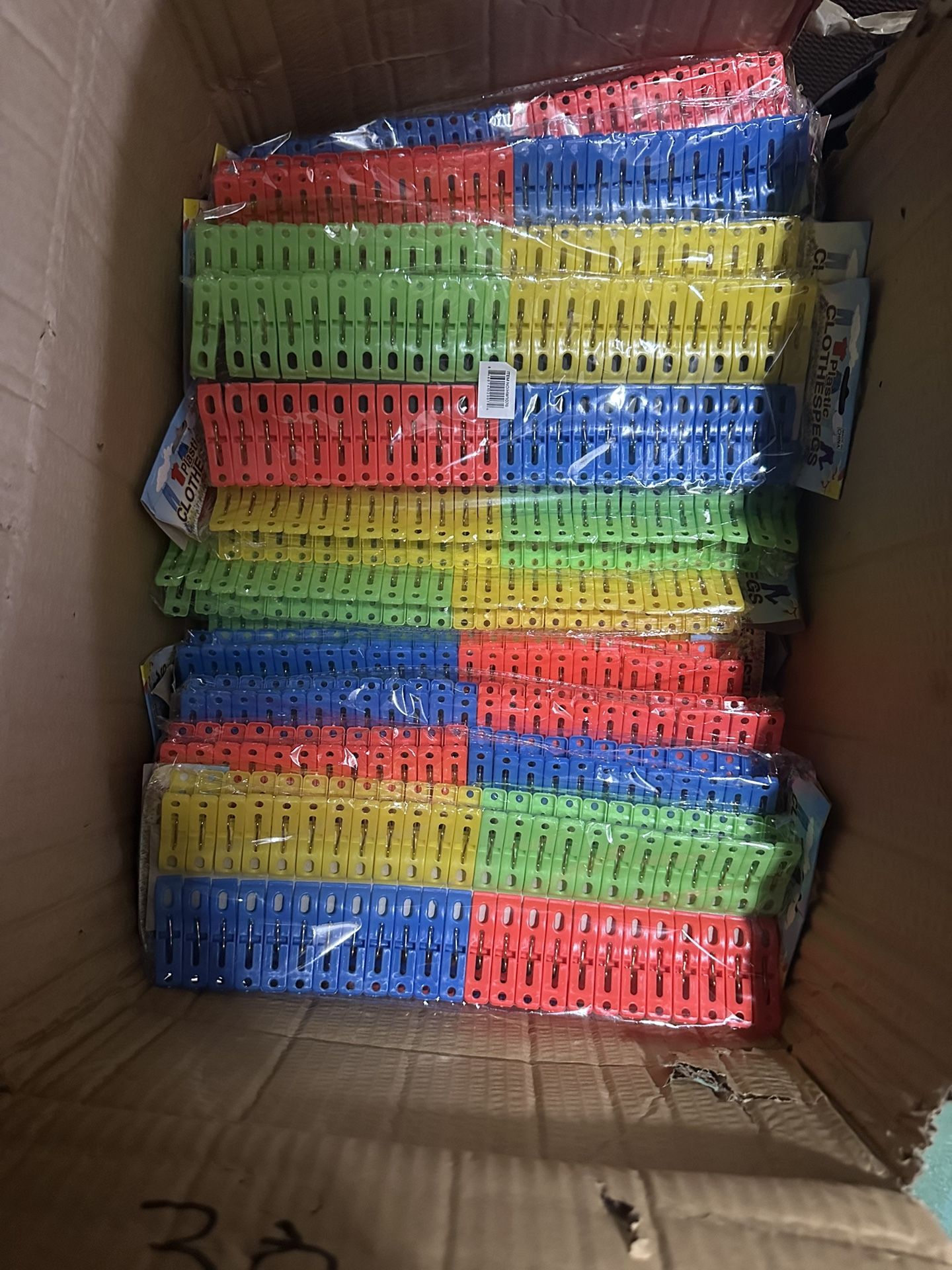 2 Boxes of Clothes Pins