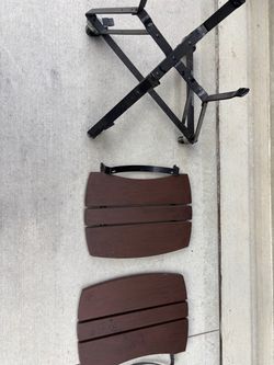 Large Big Green Egg Nest + Composite Side Tables