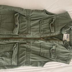Girls  Sleeveless Jacket 