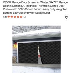 Vevor Garage Door Screen
