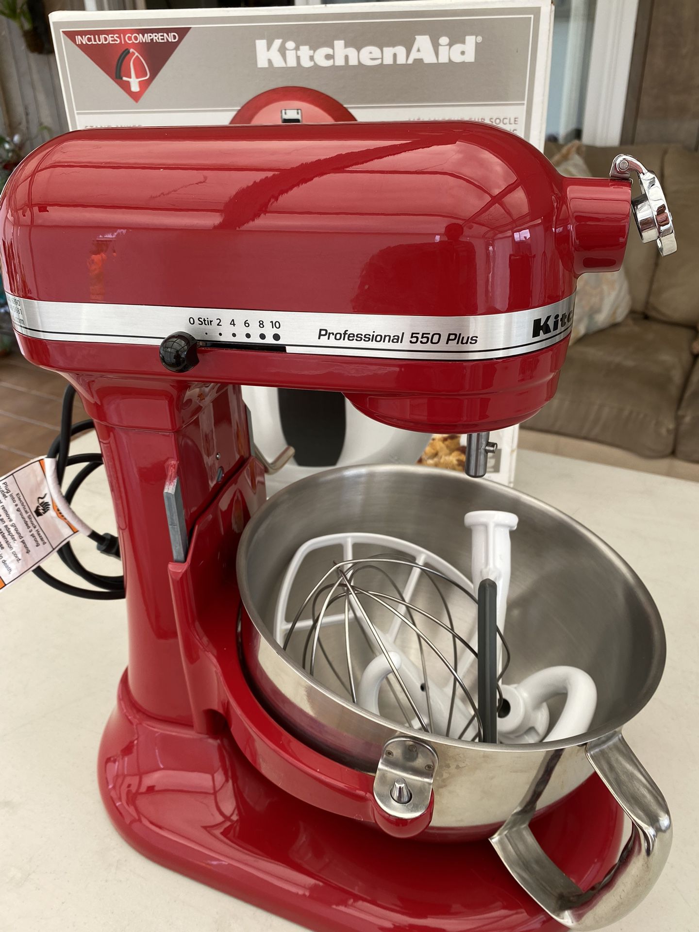 5 qt. Glass Bowl For Kitchen Aid Mixer for Sale in Temecula, CA - OfferUp