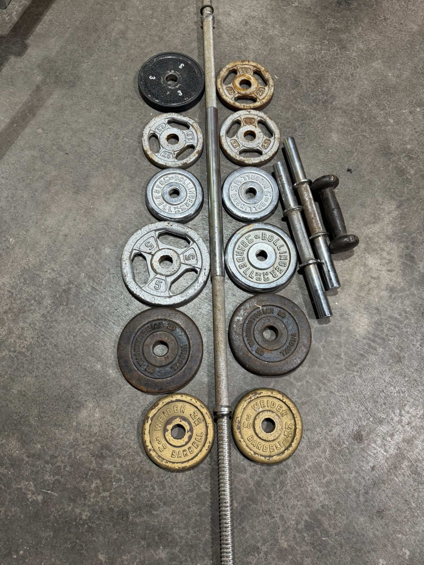 Weights Bar Set