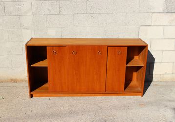 Vintage Danish Teak Credenza