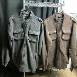 2 Jackets Sweater Coats 