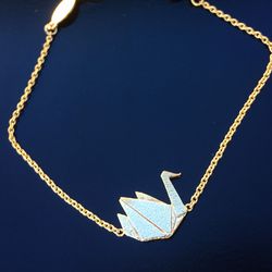 Handmade origami necklace