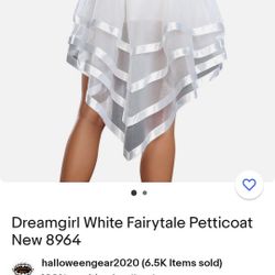 DREAMGIRL FAIRYTALE PETTICOAT 