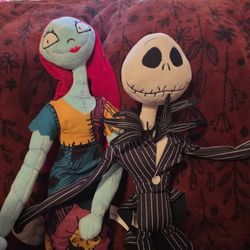 Jack And Sally Disney Dolls