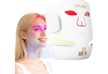 Máscara de terapia de luz roja