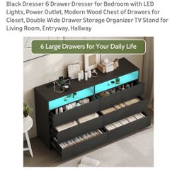 LED Dresser (New)