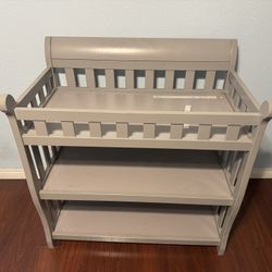Gray Changing Table 