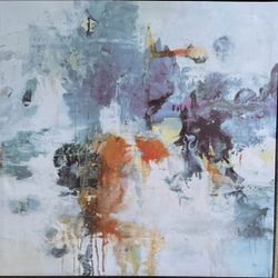 Framed Canvas Art 32x32”