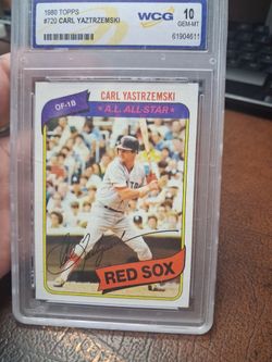 1980 Topps Carl Yastrzemski #720 WCG 10 Gem-MT