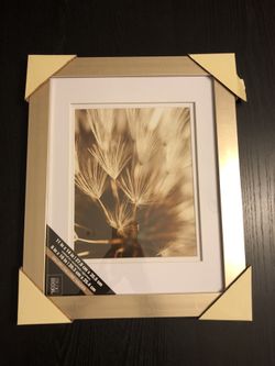 Gold picture frame