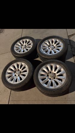 4 - 225/50r16 5x120 5x4.72 Stock Bmw Wheels Rims Good 80% Treads Tires !!!!!!!!!!
