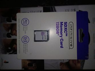 NIB never opened SDXC memory card 128gb