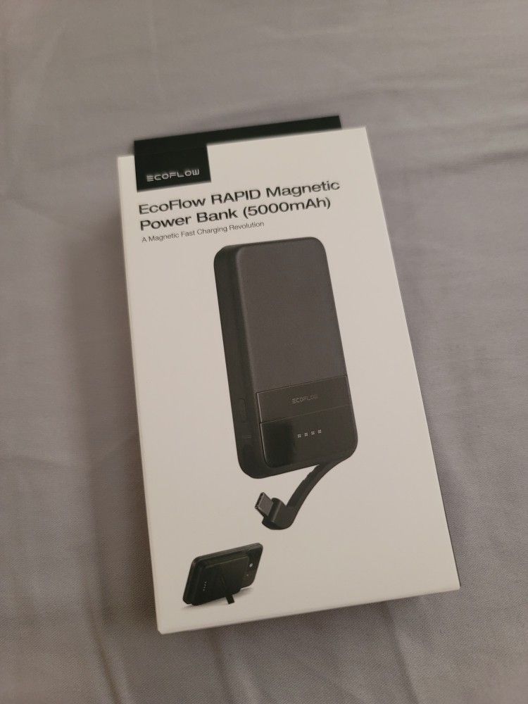 NEW Ecoflow rapid qi2 magnetic power bank