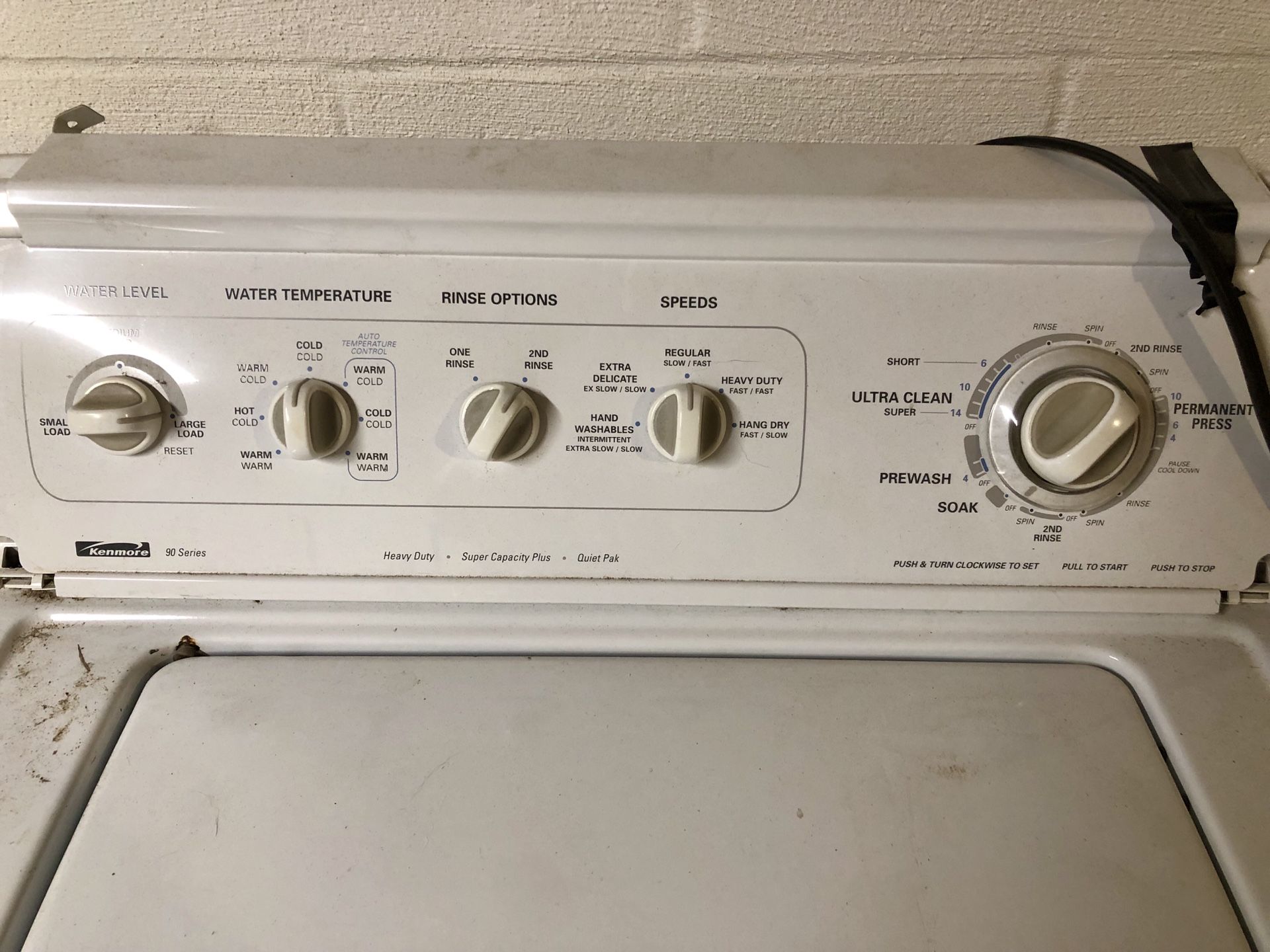 Kenmore 90 Series Washing Machine for Sale in Copley, OH OfferUp
