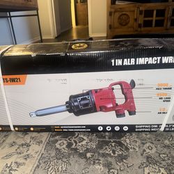 I inch air impact and electric wench