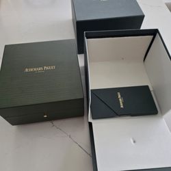 Audemars Piguet Box, Papers And Warranty Card