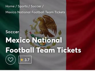 Mexico vs Australia Pasadena Rose Bowl Tickets