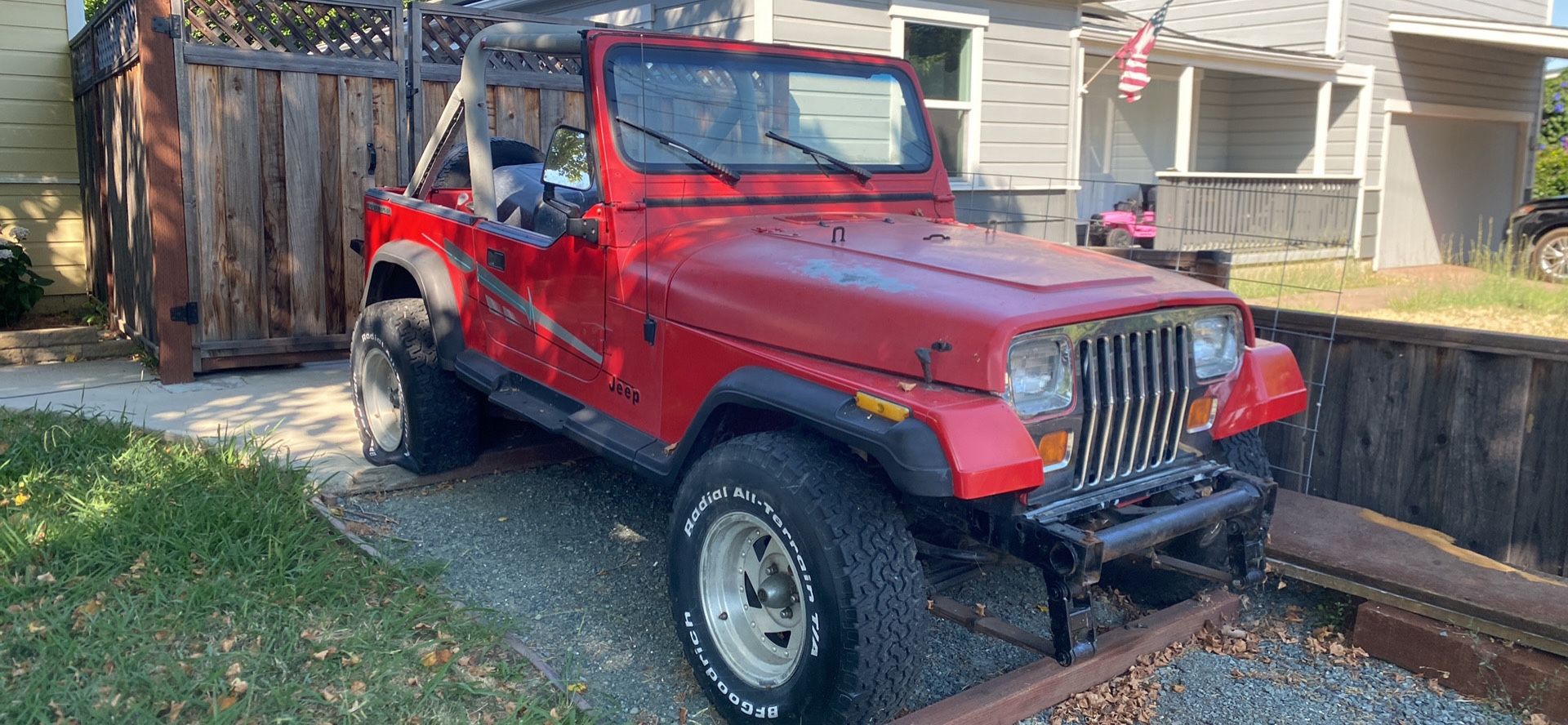 1989 Jeep Wrangler $1800-does Not Run