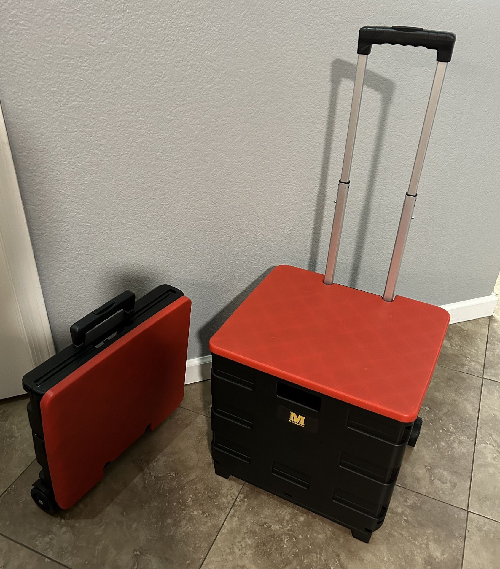 (New) Collapsible Dolley Cart W/ Wheels