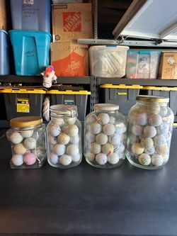 Large Lot of Used Golf Balls