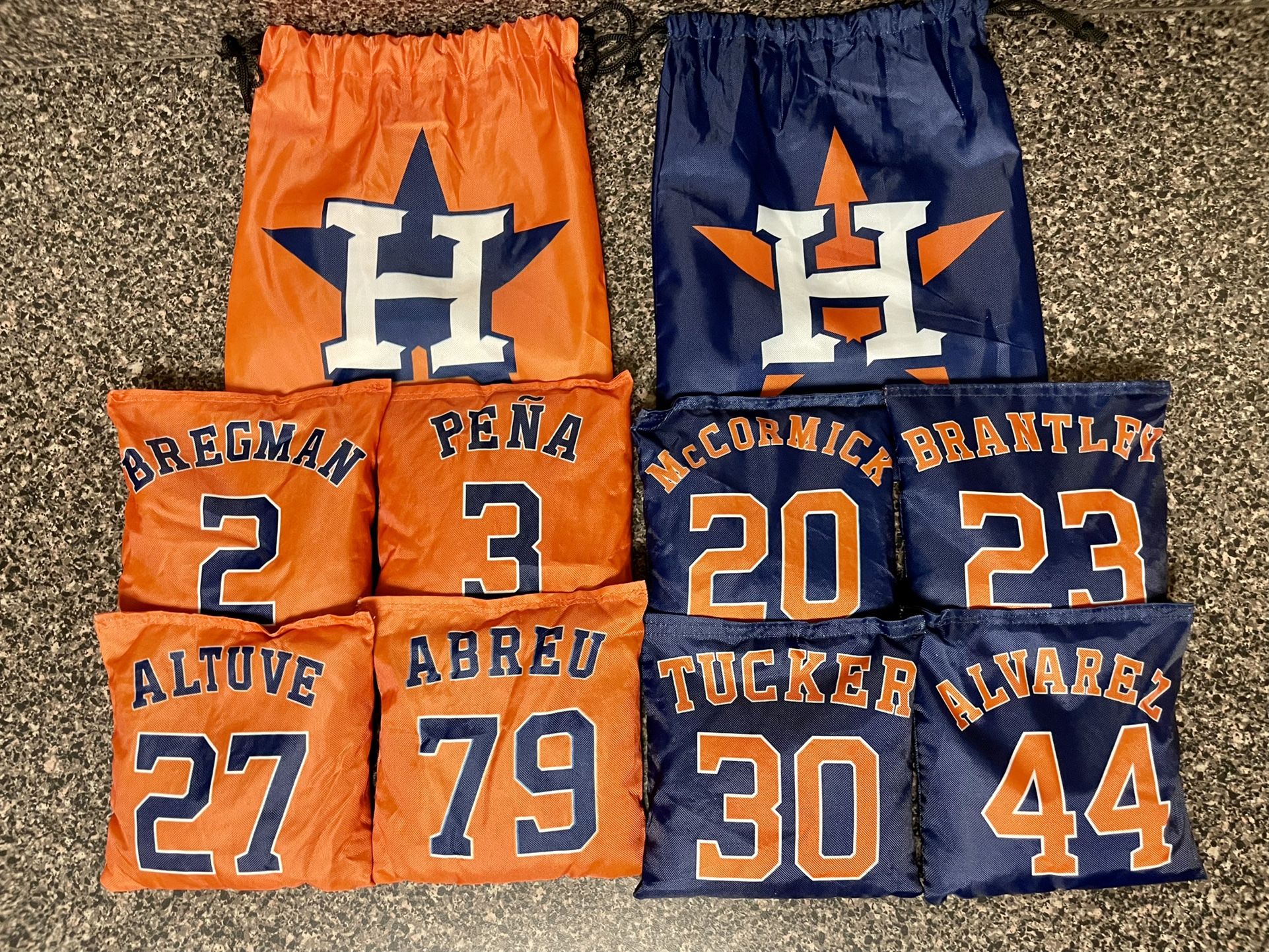 Houston Astros Cornhole Bag Set Of 2