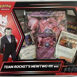 Team Rocket's Mewtwo ex Box