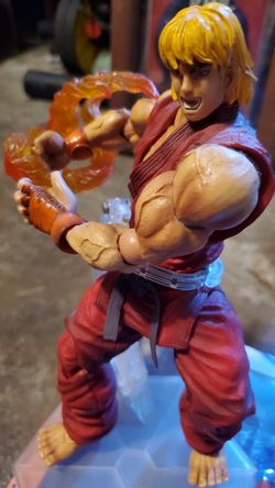 Kai play arts streetfighter Ken masters