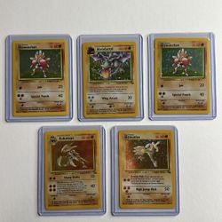 1999 Pokemon Fossil Base Set Holo Rare 